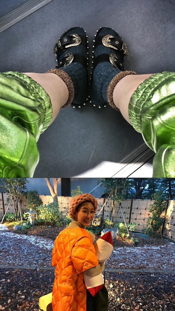 (▲일본지진 변정수 인스타그램)