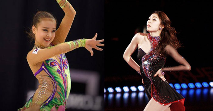 (출처=손연재, 김연아 공식 홈페이지)