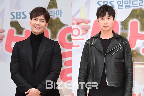 ▲배우 강은탁(좌), 김민수(사진=윤예진 기자(yoooon@))