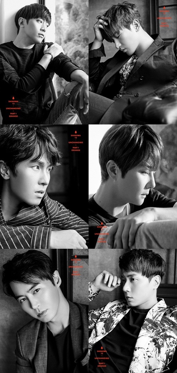 ▲그룹 신화 정규 13집 파트1 개인별 컴백 포토 (사진=네이버뮤직)