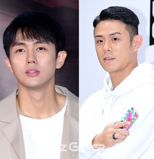 ▲임슬옹(왼쪽)과 빈지노(사진=윤예진 기자 yoooon@)