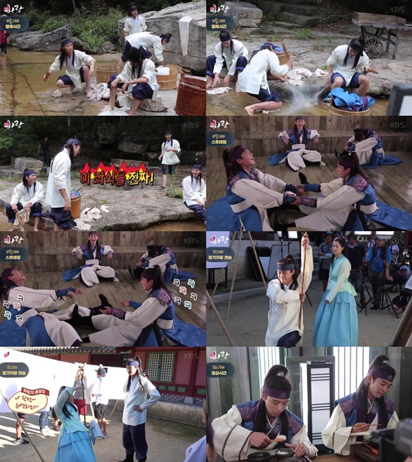 (▲ KBS2 '화랑' 메이킹 영상)