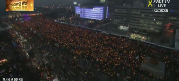 ▲(출처=팩트TV 촛불집회 생중계 영상 캡처)