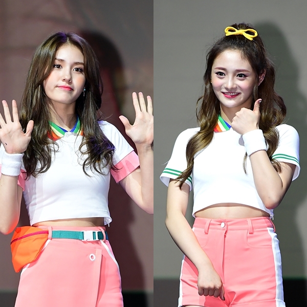 ▲전소미, 주결경(사진=윤예진 기자 yoooon@)