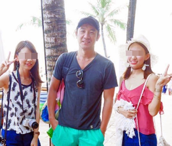 ▲배우 엄태웅 근황(사진=온라인 커뮤니티)