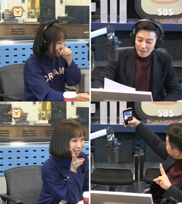 ▲오나미-허경환이 '김영철의 파워FM'을 통해 만났다.(사진=sbs 파워FM)