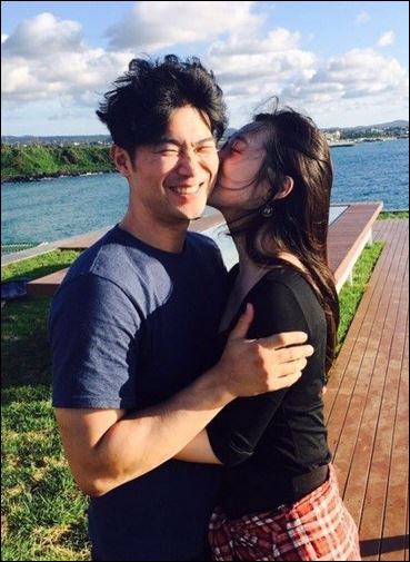 ▲과거 설리가 직접 공개한 데이트 인증 사진(사진=설리 SNS)