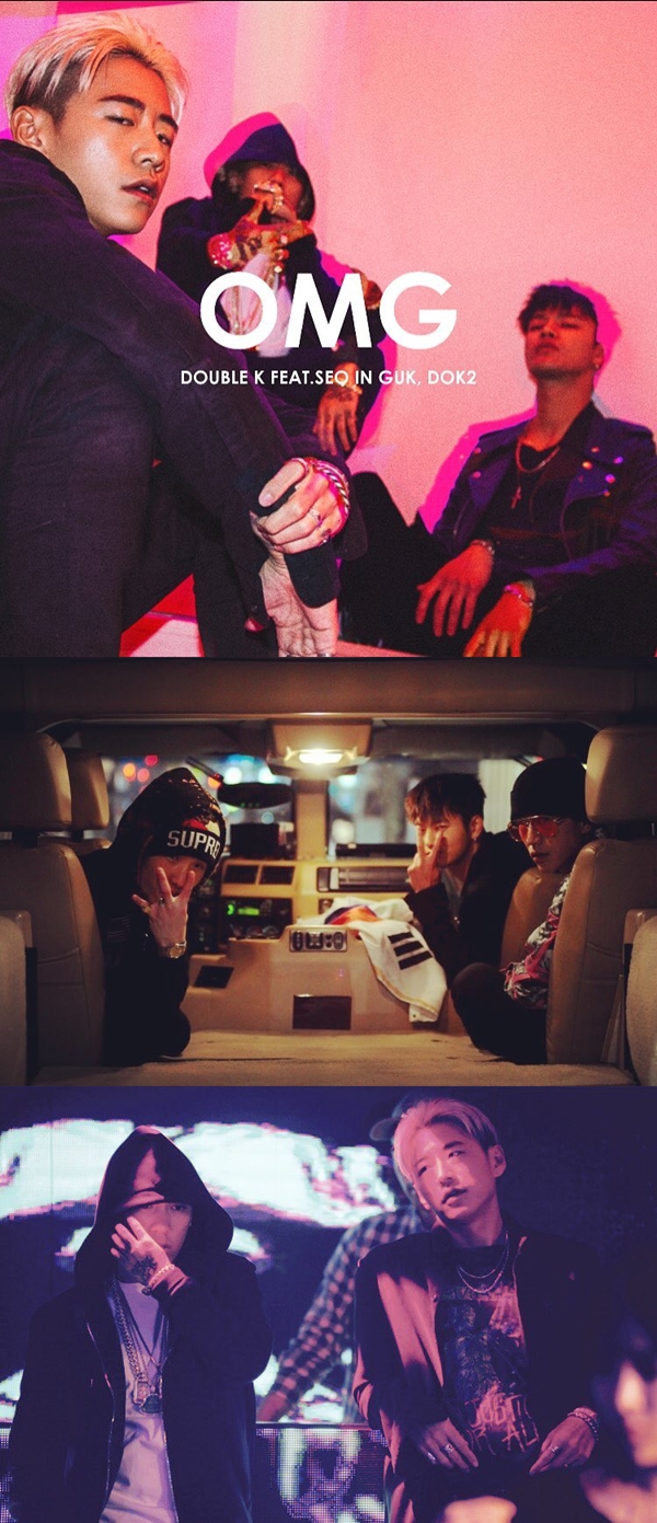 ▲더블케이X도끼X서인국(사진=더블케이SNS)