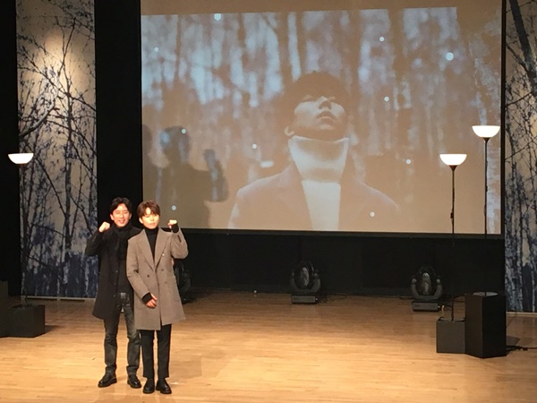 ▲유희열(왼쪽)과 정승환(사진=안테나)