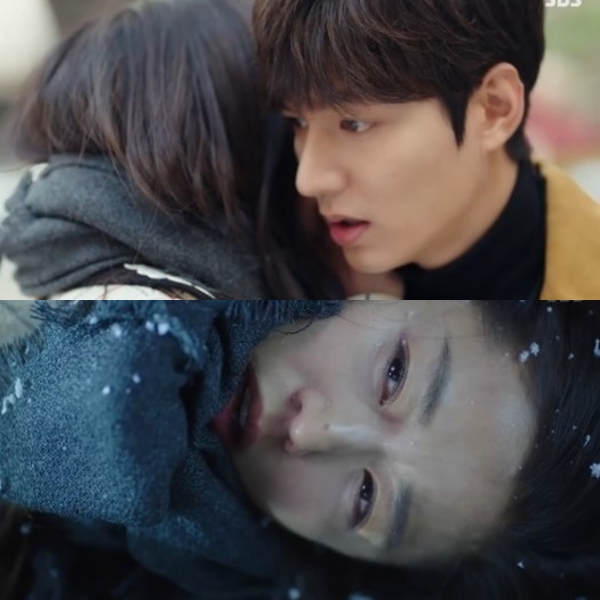 ▲SBS 수목드라마 '푸른바다의 전설' 이민호, 전지현(출처=SBS 수목드라마 '푸른바다의 전설' 영상 캡처)