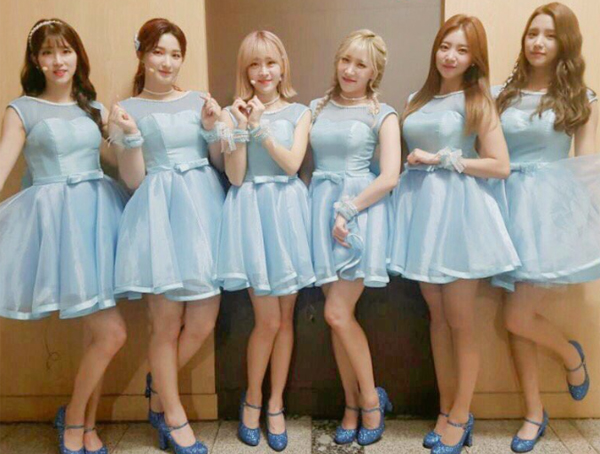 ▲라붐이 '뮤직뱅크'에서 '겨울동화'의 무대를 꾸민다.(사진=라붐 트위터)