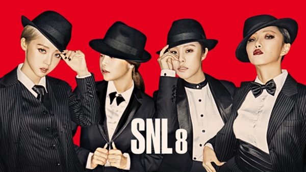▲'SNL8' 호스트로 나선 걸그룹 마마무(사진=tvN)