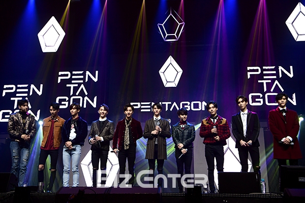 ▲펜타곤(사진=윤예진 기자 yoooon@)