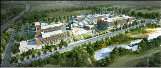 ▲국가식품클러스터지원센터(6대 기업지원시설) 조감도(농림축산식품부)