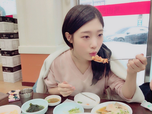 ▲그룹 아이오아이, 다이아 정채연(사진=tvN '수요미식회' 공식 페이스북)