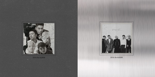▲젝스키스 새 앨범 ‘2016 Re-ALBUM’(사진=YG엔터테인먼트)