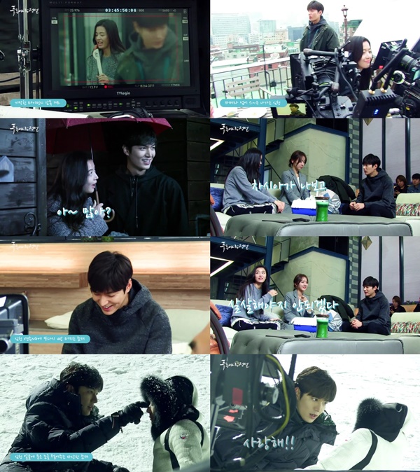 (▲SBS '푸른 바다의 전설' 전지현 이민호 메이킹 영상 공개)