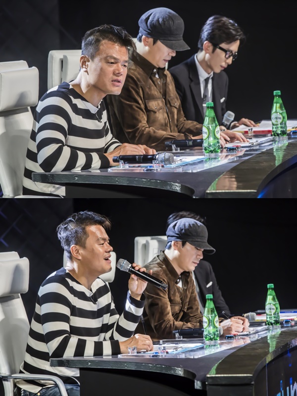 ▲'K팝스타6' 심사위원 박진영(사진=SBS)