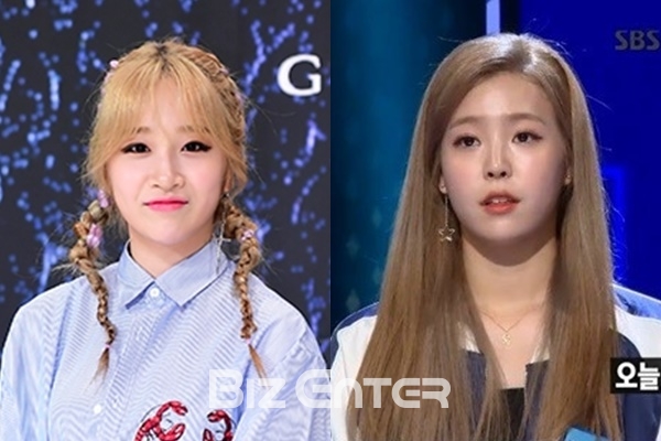 ▲디아크 출신 유나킴(좌), 전민주(사진=비즈엔터 DB, SBS 'K팝스타6' 캡처)