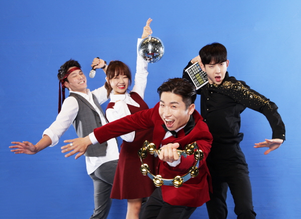 ▲'골든탬버린' 4MC(사진=Mnet)