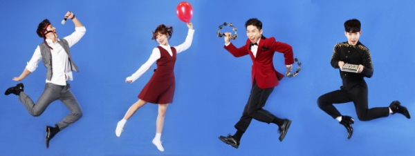 ▲'골든탬버린' 4MC(사진=Mnet)