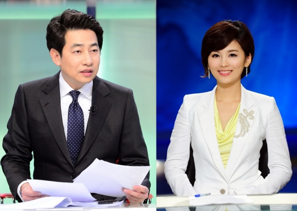 ▲'SBS 8뉴스' 평일 앵커 김성준(좌), 최혜림(사진=SBS)