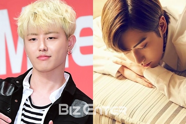 ▲블락비 유권(좌), 재효(사진=비즈엔터 DB, 세븐시즌스)