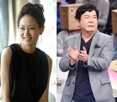 ▲배우 신은경(왼쪽)과 방송인 심형래(사진=MBC)