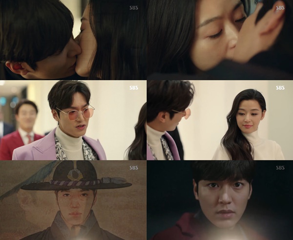 (▲ SBS '푸른 바다의 전설' 이민호 전지현 )