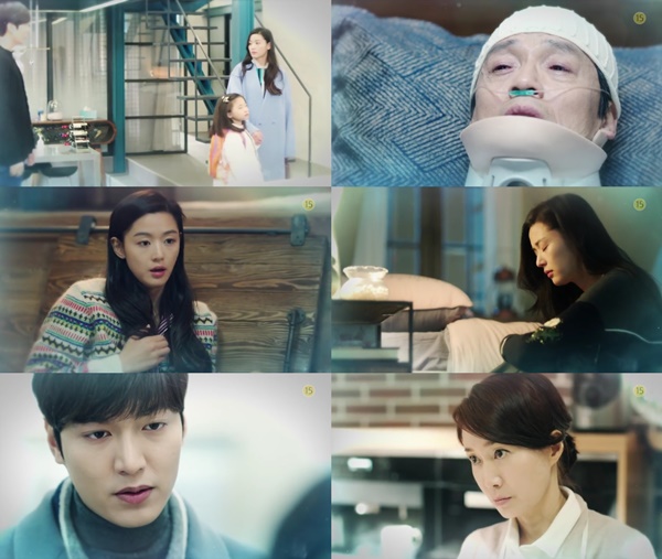 (▲ SBS '푸른 바다의 전설' 10회 예고 이민호 전지현 )
