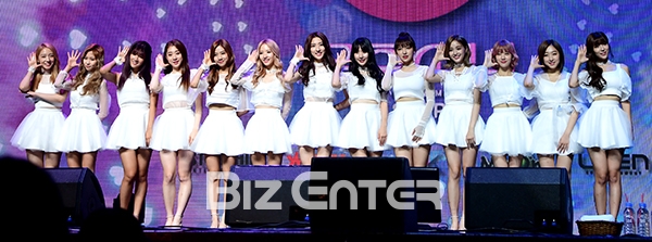 ▲걸그룹 우주소녀(사진=윤예진 기자 yoooon@)