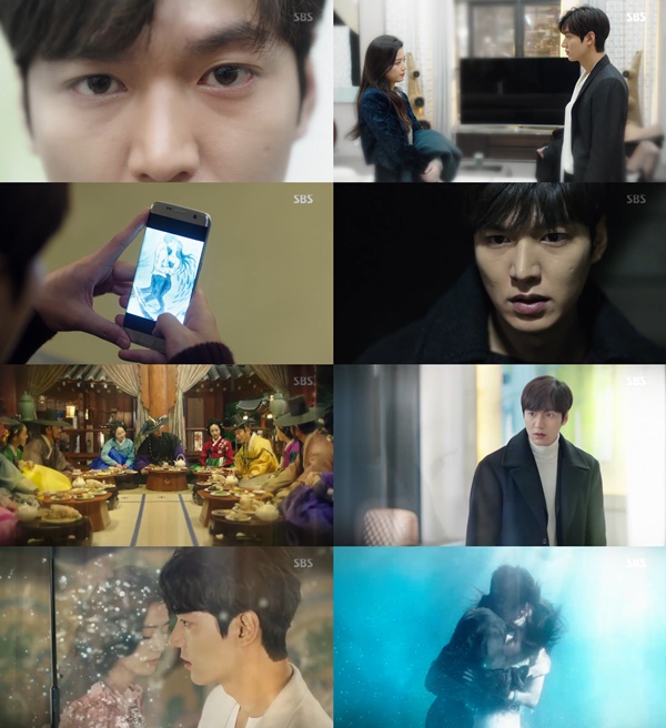 (▲ SBS '푸른 바다의 전설' 이민호 전지현 )