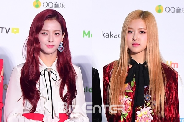 ▲블랙핑크 지수(좌), 로제(사진=윤예진 기자 yoooon@)