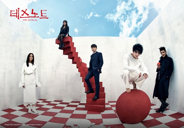 ▲뮤지컬 '데스노트' 캐릭터 포스터(사진=씨제스컬처)