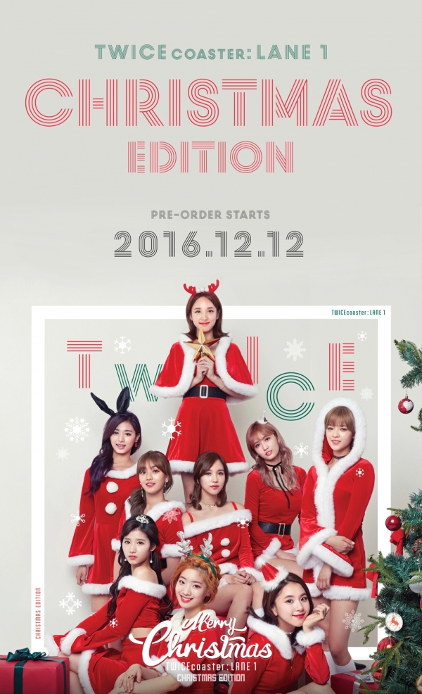 ▲트와이스 미니 3집 크리스마스 에디션(사진=JYP엔터테인먼트)