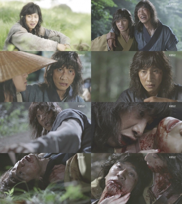 ▲배우 이광수(사진=KBS2 '화랑' 방송화면)