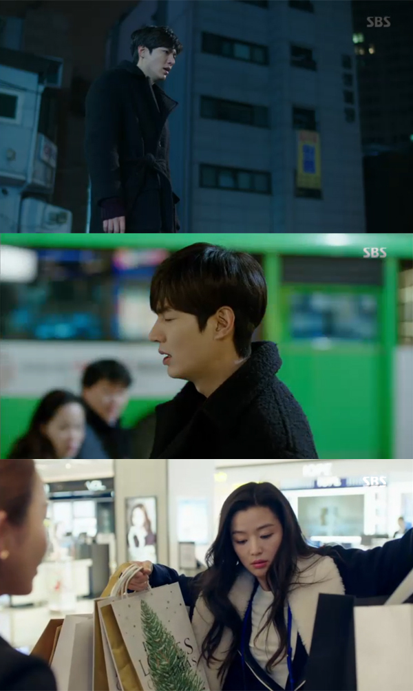 ▲수목드라마 ‘푸른 바다의 전설’ 이민호-전지현(사진=SBS)