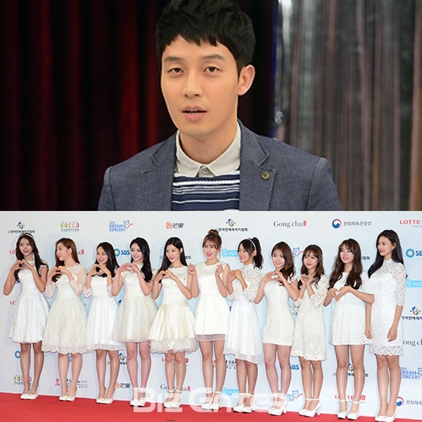 ▲허경환, I.O.I(출처=비즈엔터)