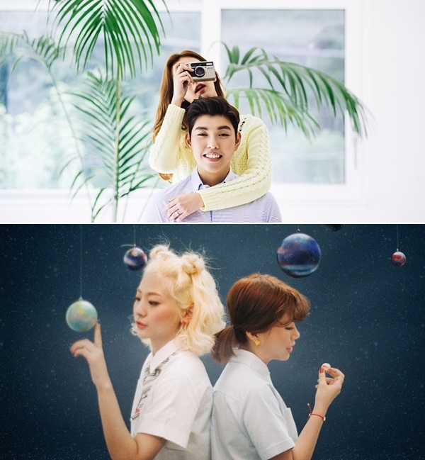 ▲가수 한동근(위), 여성듀오 볼빨간 사춘기(사진=플레디스, 쇼파르뮤직)