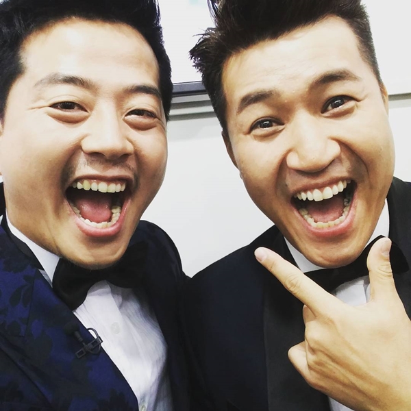 ▲개그맨 김준호, 가수 김종민(사진=김준호 인스타그램)
