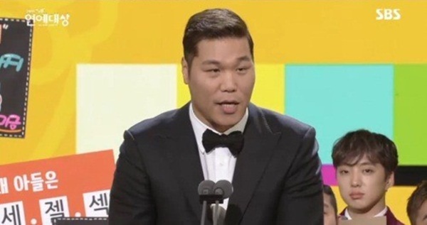 ▲서장훈(사진=2016 SBS 연예대상 캡처)