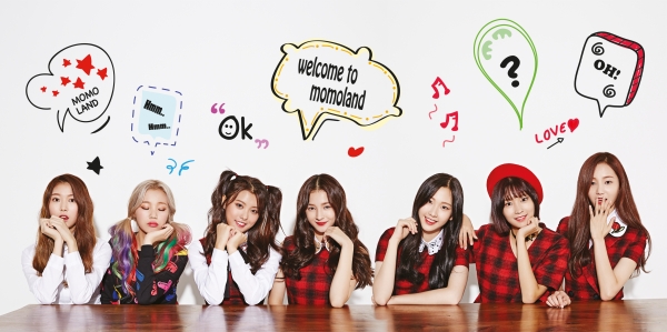 ▲걸그룹 모모랜드(사진=더블킥컴퍼니)