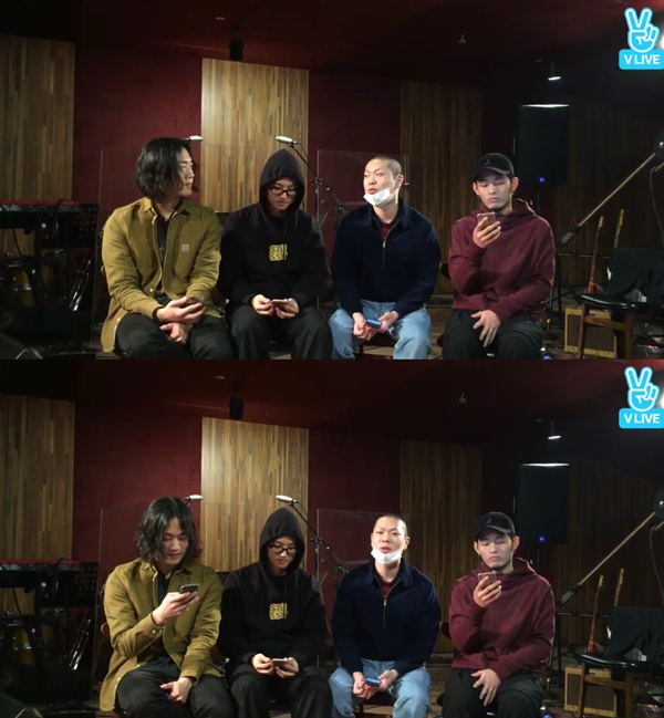 ▲밴드 혁오(사진=V앱)