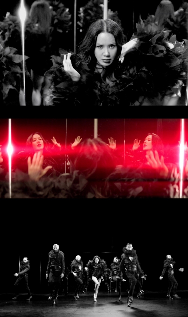 ▲가수 엄정화 '드리머' 뮤직비디오 프리뷰(사진=미스틱엔터테인먼트)