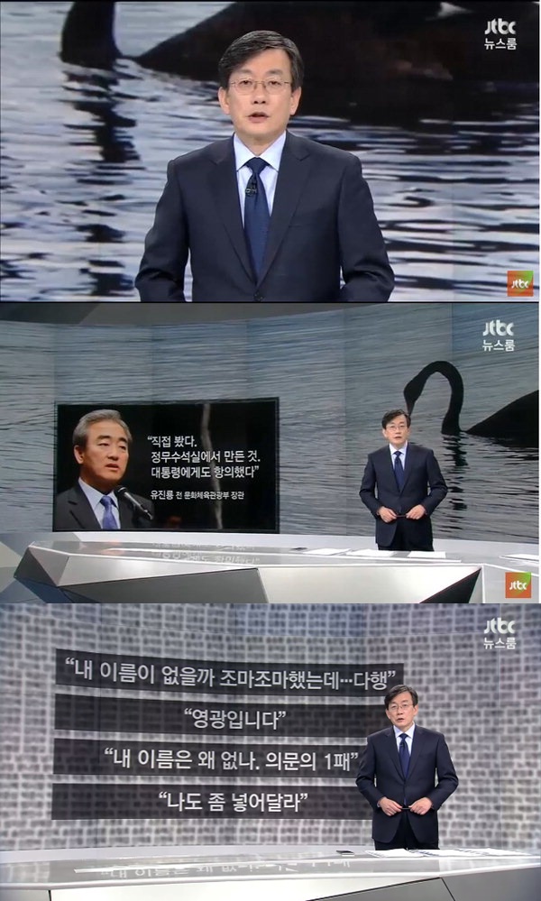 (▲JTBC '뉴스룸' 블랙스완)