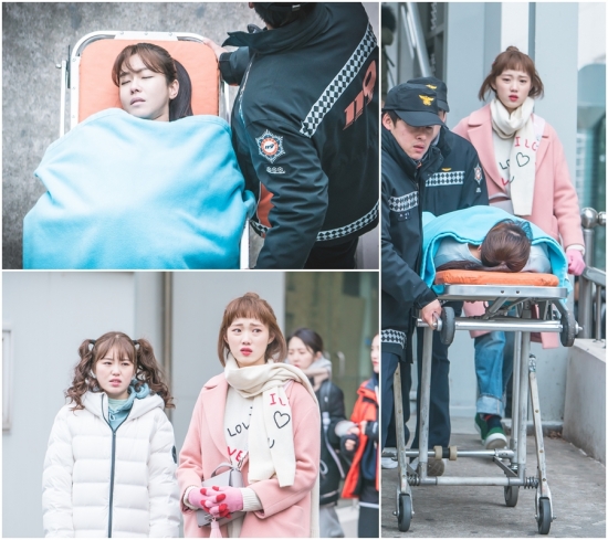 ▲'역도요정 김복주' 경수진-이성경-조혜정(초록뱀미디어)