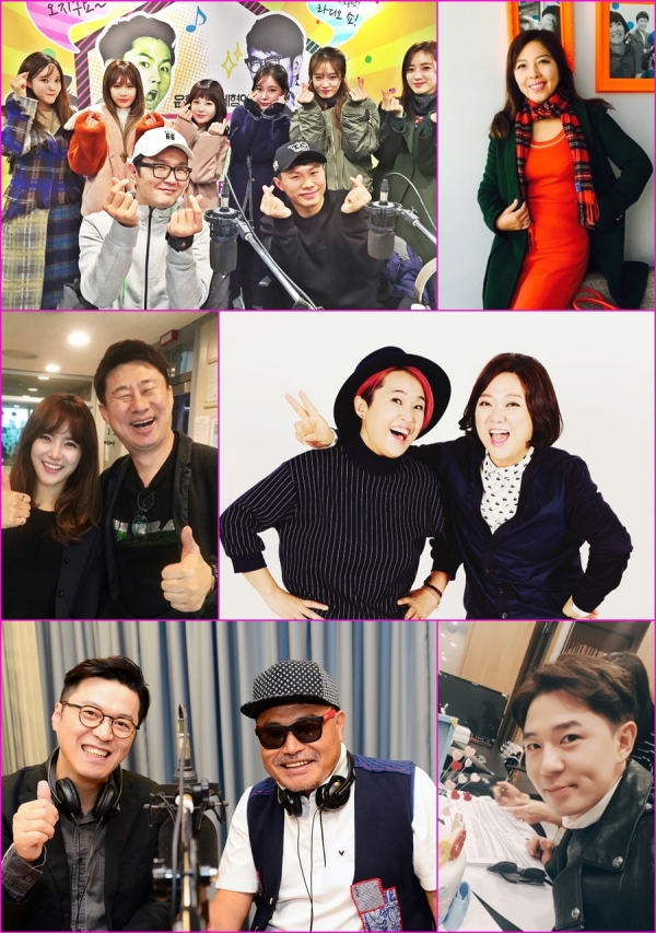 ▲SBS 러브FM 프로그램 DJ들(사진=SBS)