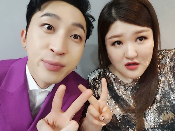 ▲래퍼 슬리피, 개그맨 이국주(사진=이국주 인스타그램)