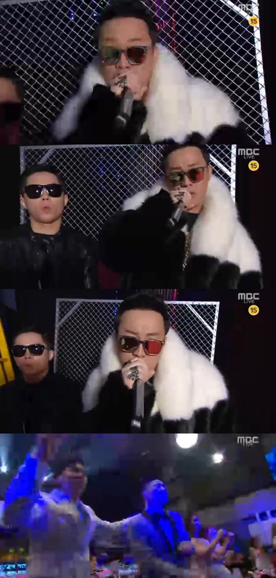 ▲정준하×양세형×하하(MBC 연예대상)