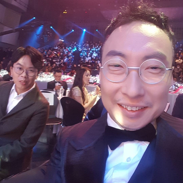 ▲'무한도전' 김태호PD, 박명수(사진=박명수 인스타그램)